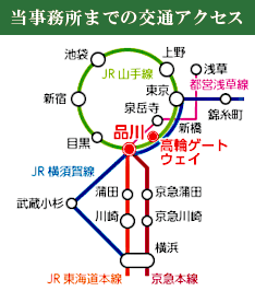 当事務所までの交通アクセス